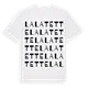 La Latette ordlek t-shirt