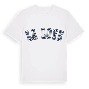 La Loye college t-shirt – ekologisk bomull t-shirt från Pinshirt