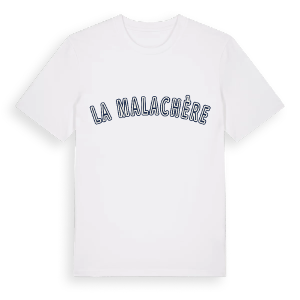 La Malachère college t-shirt – ekologisk bomull t-shirt från Pinshirt