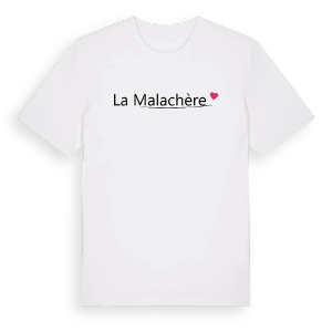 La Malachère hjärta t-shirt – ekologisk bomull t-shirt från Pinshirt