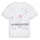 La Malachère karta t-shirt