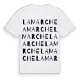 La Marche ordlek t-shirt