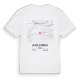 La Nocle-Maulaix karta t-shirt