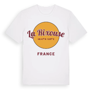 La Rixouse cirkel t-shirt – ekologisk bomull t-shirt från Pinshirt