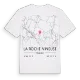 La Roche-Vineuse karta t-shirt