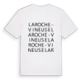 La Roche-Vineuse ordlek t-shirt