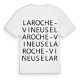 La Roche-Vineuse ordlek t-shirt