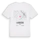 La Rosière karta t-shirt