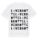 La Vernotte ordlek t-shirt