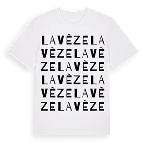 La Vèze ordlek t-shirt – ekologisk bomull t-shirt från Pinshirt