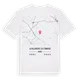 La Villeneuve-les-Convers karta t-shirt