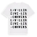 La Villeneuve-les-Convers ordlek t-shirt