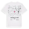 Labergement-lès-Seurre karta t-shirt