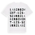 Labergement-lès-Seurre ordlek t-shirt