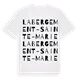 Labergement-Sainte-Marie ordlek t-shirt