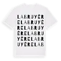 Labruyère ordlek t-shirt