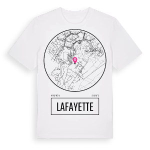 Lafayette t-shirt – ekologisk bomull t-shirt från Pinshirt