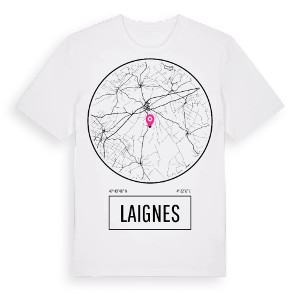 Laignes t-shirt – ekologisk bomull t-shirt från Pinshirt