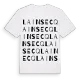 Lainsecq ordlek t-shirt