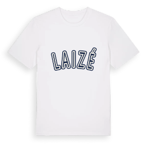 Laizé college t-shirt – ekologisk bomull t-shirt från Pinshirt