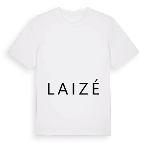 Jag älskar Laizé t-shirt stort tryck – ekologisk bomull t-shirt från Pinshirt