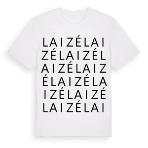 Laizé ordlek t-shirt – ekologisk bomull t-shirt från Pinshirt