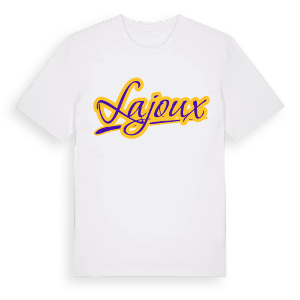 Lajoux baseball t-shirt – ekologisk bomull t-shirt från Pinshirt