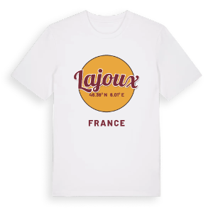 Lajoux cirkel t-shirt – ekologisk bomull t-shirt från Pinshirt