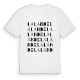 Lalande ordlek t-shirt