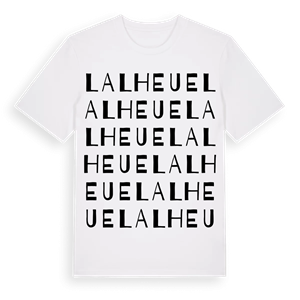 Lalheue ordlek t-shirt – ekologisk bomull t-shirt från Pinshirt