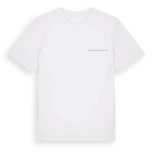 Jag älskar Lamadeleine-Val-des-Anges t-shirt litet tryck – ekologisk bomull t-shirt från Pinshirt