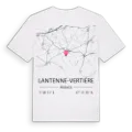Lantenne-Vertière karta t-shirt