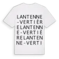 Lantenne-Vertière ordlek t-shirt