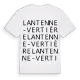 Lantenne-Vertière ordlek t-shirt