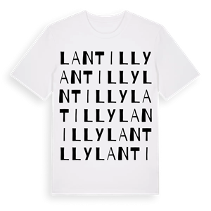 Lantilly ordlek t-shirt – ekologisk bomull t-shirt från Pinshirt