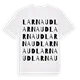 Larnaud ordlek t-shirt