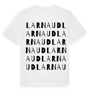 Larnaud ordlek t-shirt – ekologisk bomull t-shirt från Pinshirt