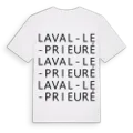 Laval-le-Prieuré ordlek t-shirt