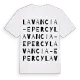 Lavancia-Epercy ordlek t-shirt