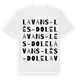Lavans-lès-Dole ordlek t-shirt