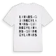 Lavans-Quingey ordlek t-shirt