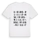 Lavans-Vuillafans ordlek t-shirt