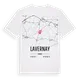 Lavernay karta t-shirt