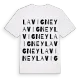 Lavigney ordlek t-shirt