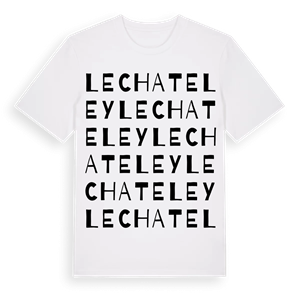 Le Chateley ordlek t-shirt – ekologisk bomull t-shirt från Pinshirt
