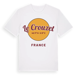 Le Crouzet cirkel t-shirt – ekologisk bomull t-shirt från Pinshirt