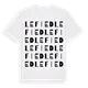 Le Fied ordlek t-shirt