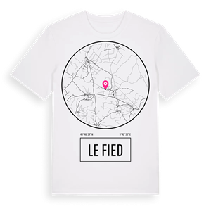 Le Fied t-shirt – ekologisk bomull t-shirt från Pinshirt