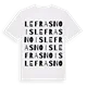 Le Frasnois ordlek t-shirt