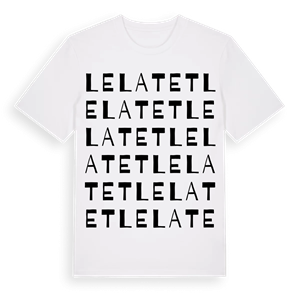 Le Latet ordlek t-shirt – ekologisk bomull t-shirt från Pinshirt